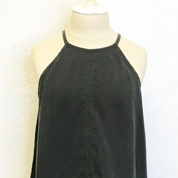 Anthropologie Chambray Fringed Hem Top - Picture 5 of 8